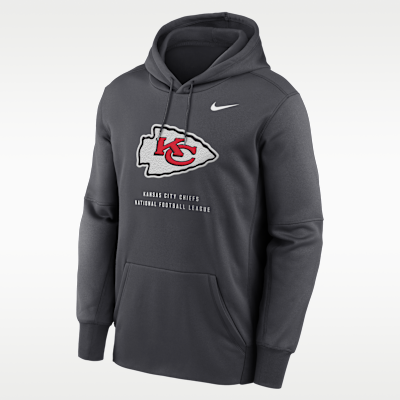Kansas City Chiefs Men's Nike Therma NFL Pullover Hoodie. Nike.com